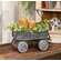 Rustic Metal Wagon