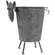 Metal Pig Planter