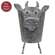 Metal Cow Planter