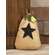 Stiffened Cream Pumpkin with Star