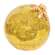 Crackled Gold Glass LED Timer Bulb Ornament CB23814G;