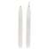 White Twisty Timer Tapers, 10"H, 2/Set CB23826W;