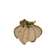 Small Burlap Pumpkin, 3 Asstd.