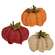 Medium Burlap Pumpkin, 3 Asstd.