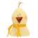 Stuffed Rustic Chick Sitter - 5.5"H