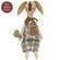 Huck Bunny Doll with Tulip, #CW5033