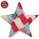 Patchwork Americana Star Pillow - 16"