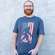 Sasquatch Flag T-Shirt - Heather Navy L198XXL
