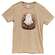 Floral Ghost T-Shirt, Heather Tan, L202