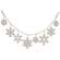 Glittered Jumbo Snowflake Garland, 48"L, LS142509