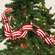 Large Red and White Striped Ribbon Garland, 48"L RJA5630Large Red and White Striped Ribbon Garland, 48"L RJA5630;