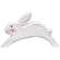 Rustic Carved Hopping Bunny SitterRustic Carved Hopping Bunny Sitter