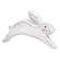 Rustic Carved Hopping Bunny Sitter