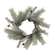 Snowy Bristle Pine & Boughs Candle Ring, 6.5" SH262504;