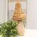 Woven Seagrass Mushroom 12.5"H SYA5576;