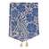 Spring Blue Flower Natural Table Runner 13 x 36