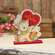 Be My Valentine Vintage Kitten on Base, #38928