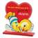 You Can't Duck Out of It Valentine Sitter on Base, #38929
