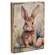 Distressed Easter Bunny Block - 3 Asstd.
