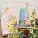 Vintage Rose Pecan Pie Recipe Book Holder
