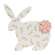 Wooden Bunny Bloom Sitter - 3 Asstd.