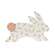 Wooden Bunny Bloom Sitter - 3 Asstd.