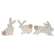 Wooden Bunny Bloom Sitter - 3 Asstd.