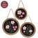 Blessed Blooms Round Hanging Plaques, #39007
