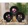 Blessed Blooms Wooden Plate - 3 Asstd.