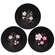 Blessed Blooms Wooden Plate - 3 Asstd.