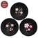Blessed Blooms Wooden Plate - 3 Asstd.