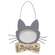 Shaped Cat Frame Ornaments - 3 Asstd.
