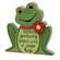 A Single Hop Chunky Wooden Frog Sitter, #39016