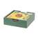 4/Set - Watercolor Sunflower Coasters & Holder