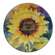 Sunflower Trinket Trays 3 Asstd
