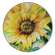 Sunflower Trinket Trays 3 Asstd