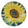 Sunflower Trinket Trays 3 Asstd