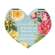 Friendship is the Thread Vintage Rose Heart Trinket Box