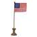 Pedestal with Flags, 3/Set