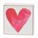Watercolor Heart 2" Square Block - 4 Asstd.