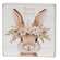 Welcome Spring Floral Crown Bunny Box Sign - 3 Asstd.