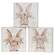 Welcome Spring Floral Crown Bunny Box Sign - 3 Asstd.