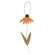 Distressed Wood Coneflower Hanger - 2 Asstd.