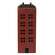 Distressed Wooden Primitive Red Saltbox House, #39121