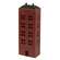Distressed Wooden Primitive Red Saltbox House, #39121