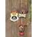 Shaped Dog Frame Ornaments - 3 Asstd