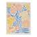 Blue Floral 4.5in x 6in. Blocks 3 Asstd