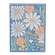 Blue Floral 4.5in x 6in. Blocks 3 Asstd