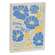 Blue Floral 4.5in x 6in. Blocks 3 Asstd