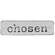 Loved Chosen Grateful Chunky Religious Block, #39185